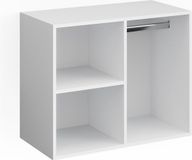Vicco Isabelle Armoire d'appoint – 80,1 x 65 cm Blanc