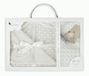 Interbaby Deken En Knuffeldoek 110 X 80 Cm Fleece Grijs