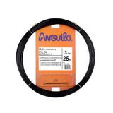 Anguila Anguila Kabelgeleiding, nylon, verwisselbare klemmen, zwart, 3 mm, 25 m
