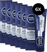 Nivea Men Shaving Cream - 6 x 100 ml