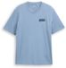 Tom Tailor T-shirt met print - Maat S - faded denim blue