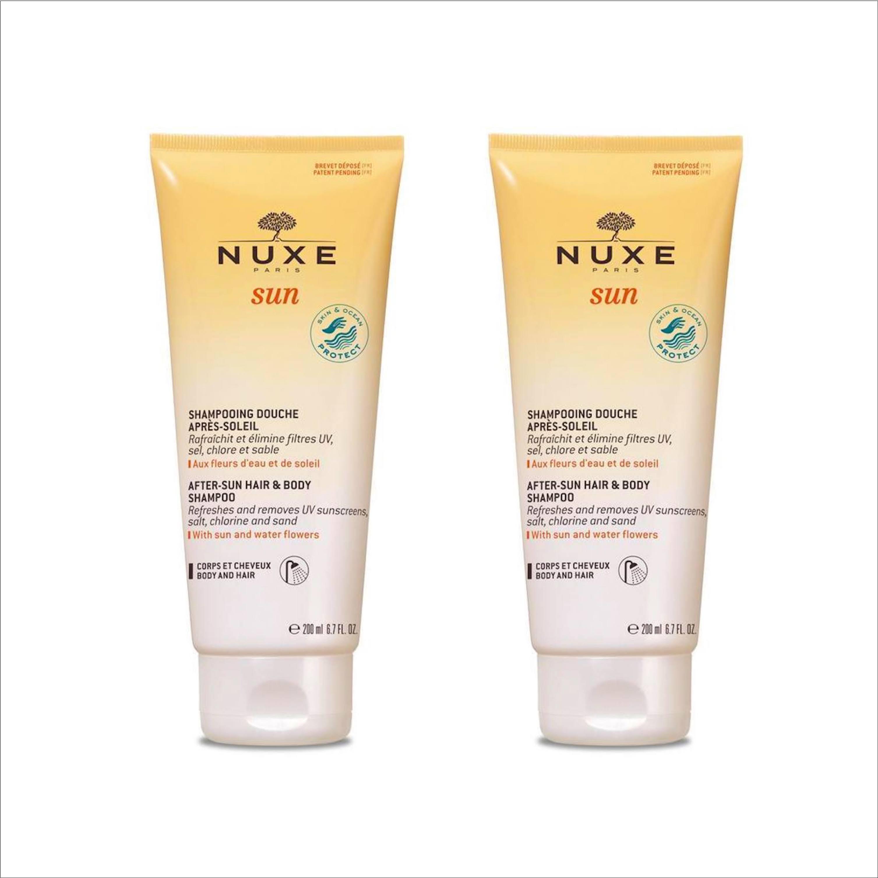 Nuxe Sun After Sun Hair & Body Shampoo - 2 x 200 ml