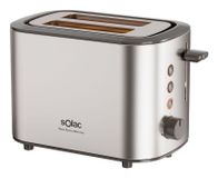 Solac Buon Giorno Mini Inox Broodrooster - 870W - Roestvrijstaal - 2 Sneetjes - 6 Bruiningsniveaus