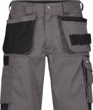 DASSY Tweekleurige holsterzakkenshort CEMENTGRIJS/ZWART