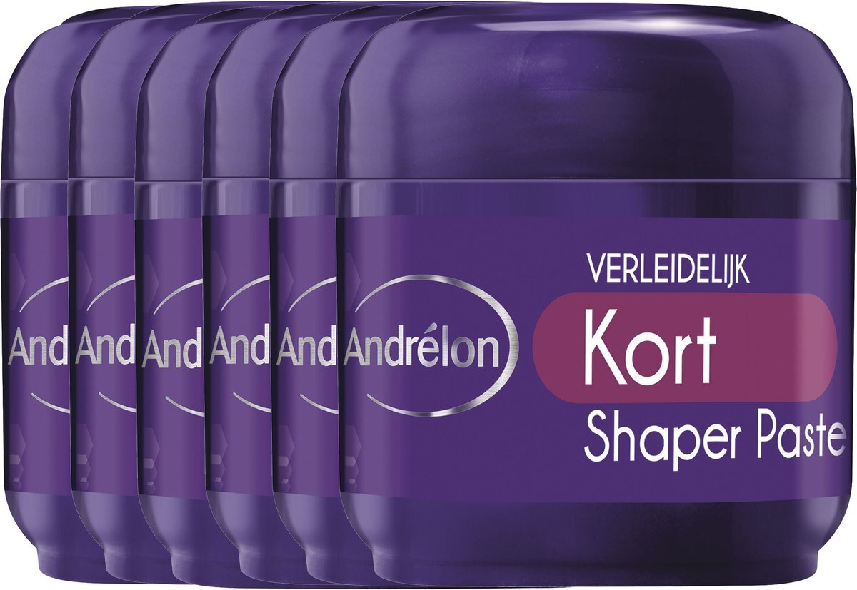 Andrélon Verleidelijk Kort - 6 x 125 ml - Shaper - Voordeelverpakking
