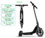 StarTech S65 Elektrische kinderstep - 250W - 25 km bereik - opvouwbaar - 16,5 cm banden - zwart