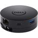 Dell Mobile Adapter DA300 - Station d'accueil - USB-C - VGA, DP, HDMI - 1GbE