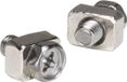 Citomerx Jeu de vis pour borne de batterie, M5x10 mm, cruciforme, tête hexagonale