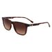 Lacoste Men's Sunglasses L6041S-214 Brown/Black Frame, Brown Lens, 54mm