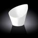 Wilmax WL-992774/A Porseleinen gerecht, wit, 14 cm hoogte