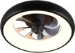 RL LIVE YOUR LIGHT REALITY MUONIO - Ventilator - Zwart mat