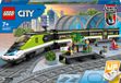 LEGO Passagierssneltrein Set, Speelgoed voor Jongens en Meisjes met Spoorbaan en Bestuurbare Trein met Werkende Koplampen, Kerstcadeau voor Kinderen vanaf 7 jaar 60337