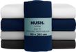 HUSH Living - Hoeslaken Percale - 100% Katoen - 200TC - Navy - 90x200+30cm