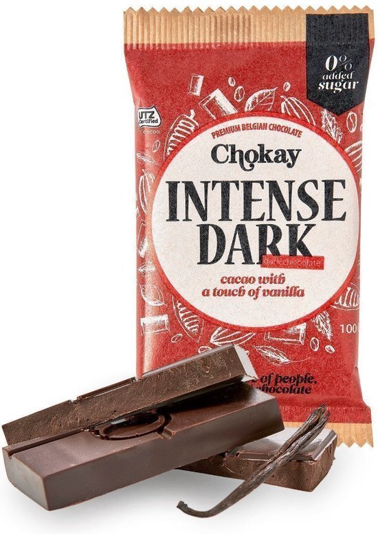 Chokay Original Pure Chocolade Intens Donker 85 gr