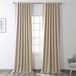 HPD Half Price Drapes BOCH-120601-108 Verduisteringsgordijn, kamerdecoratie (1 paneel), 127 x 274,3 cm, crèmewit