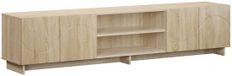 vidaXL TV-meubel 179.5 x 34.5 x 40 cm Sonoma Eiken Bewerkt hout