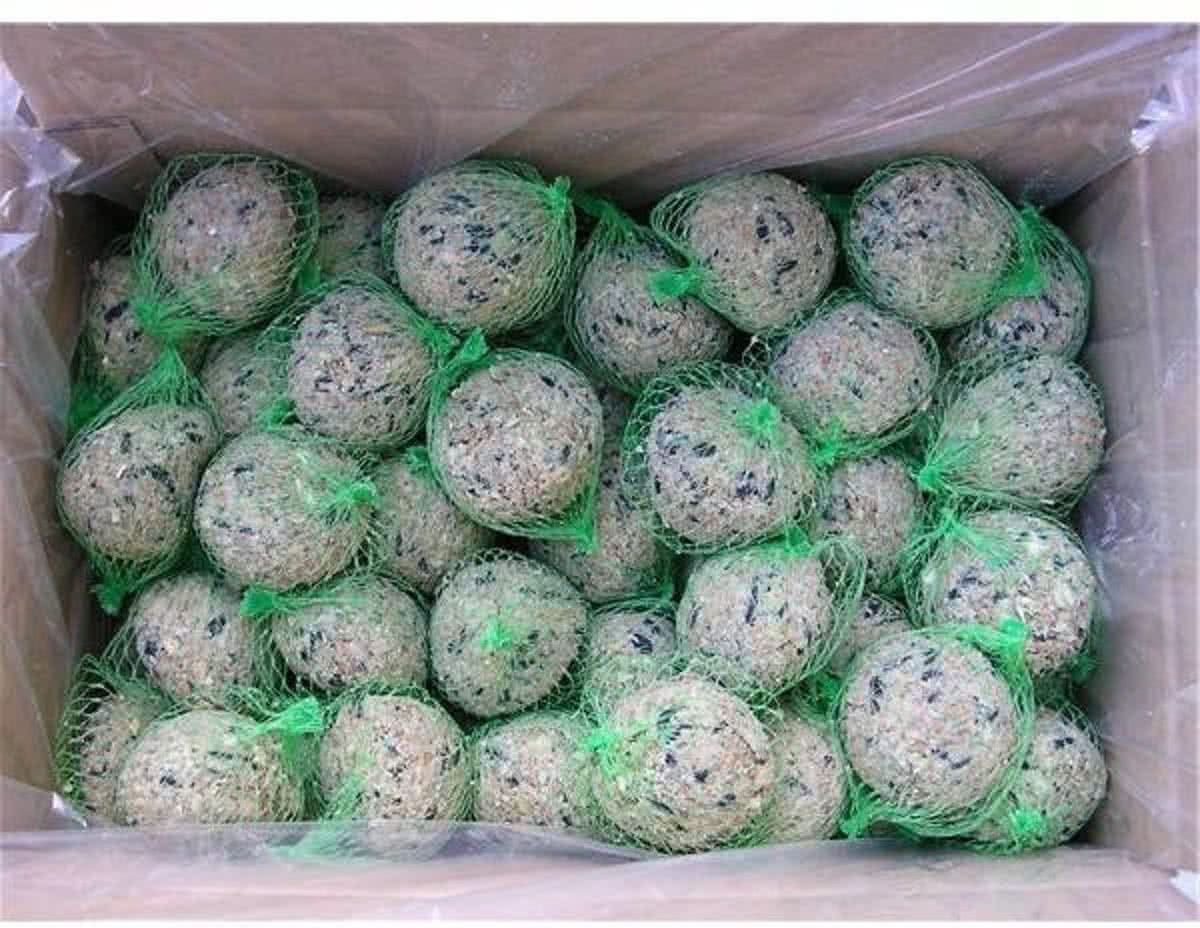 Mezenbollen - vetbollen - set van 50 stuks