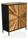 SANTJAGO Kommode BLACK SUN XL, bois et métal, brun noir