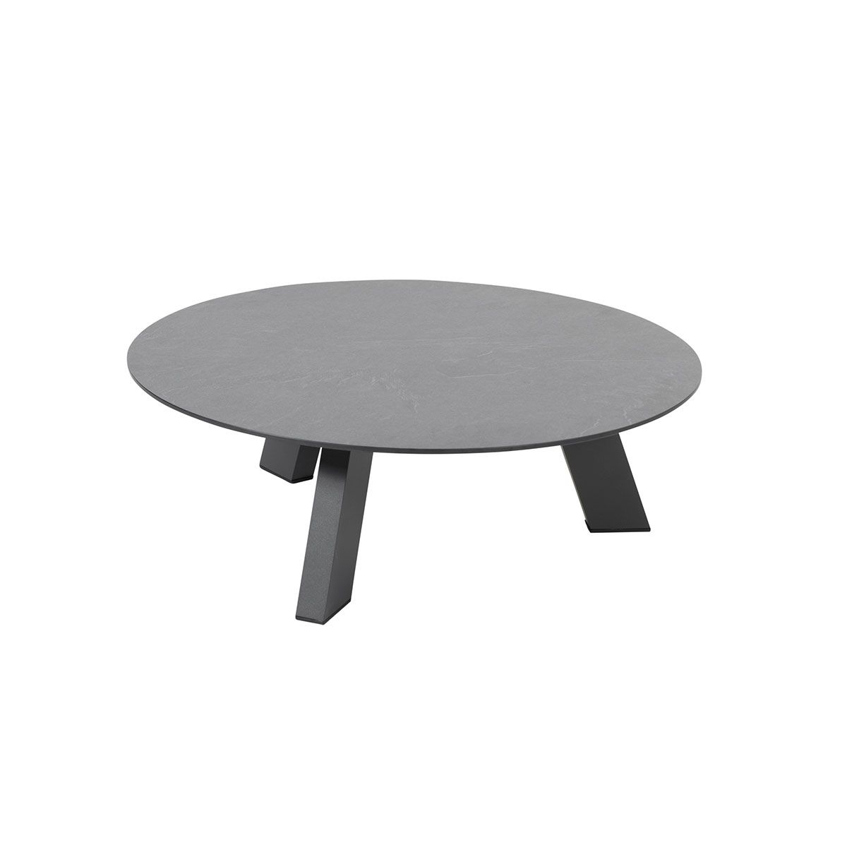 Cosmic Lounging Table Ø78 x 25 cm - Slate Anthracite