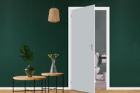 StickerSnake Deursticker Interieur - Grijs - Licht - 85x205 cm - StickerSnake