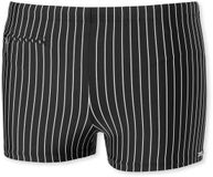 Schiesser Heren Zwembroek Nautical Casual Zwart
