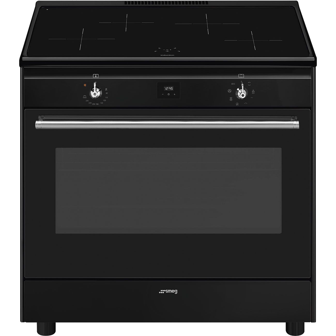 Smeg Inductiefornuis CX91IMBL Zwart