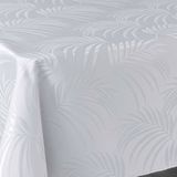 DOUCEUR D'INTERIEUR Geweven tafelkleed PLUMETTE, rechthoekig, 140 x 240 cm, grijs