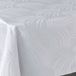 DOUCEUR D'INTERIEUR Geweven tafelkleed PLUMETTE, rechthoekig, 140 x 240 cm, grijs