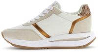 Guess Damesschoenen Eagar Lage Sneakers Wit/Zand