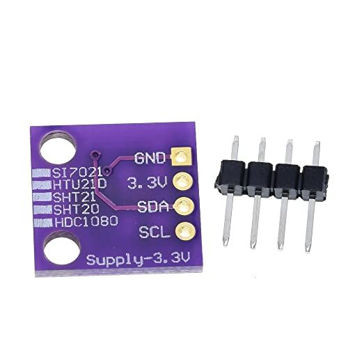 DollaTek HDC1080 Low Powermodule, GY-213V-HDC1080, zeer nauwkeurige digitale vochtsensor met temperatuursensor