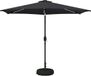 vidaXL Stokparasol Antraciet Polyester