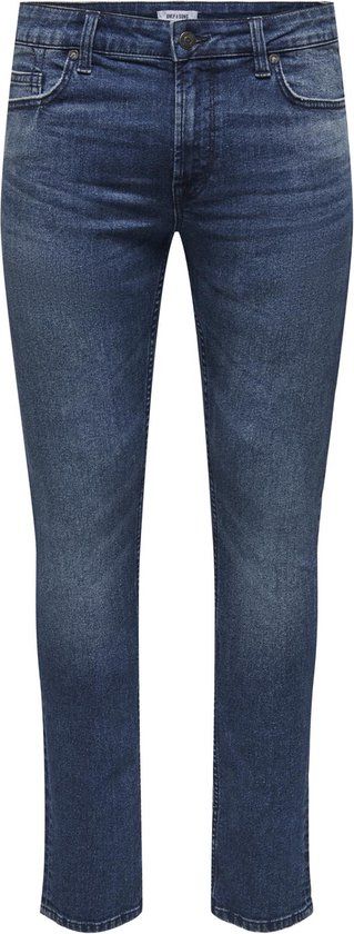 ONLY & SONS Regular fit ONSWEFT Jeans Dark Blue Denim W31 x L32