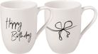 Villeroy & Boch Kaffeebecher Happy Birthday Statement 280 ml Set van 2