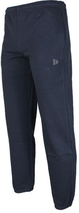 Donnay Joggingbroek met boord - Sportbroek - Heren - Maat L - Donkerblauw