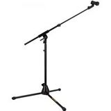 HERCULES Stands HCMS-520BPRO microfoonstandaard, PRO-serie 67,9 cm, telescopische arm, driepoot, drums, versterkers