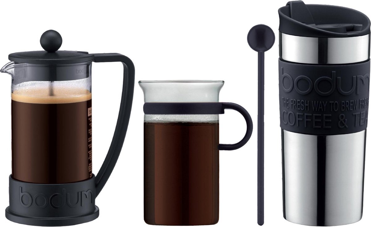 Bodum Koffie Set Zwart