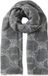 JOOP! Sjaal JW224A125 Vrouwen Donkergrijs Gebloemd Acryl