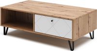 Vicco Nizza Salontafel – 110 x 60 cm Artisanaal eiken
