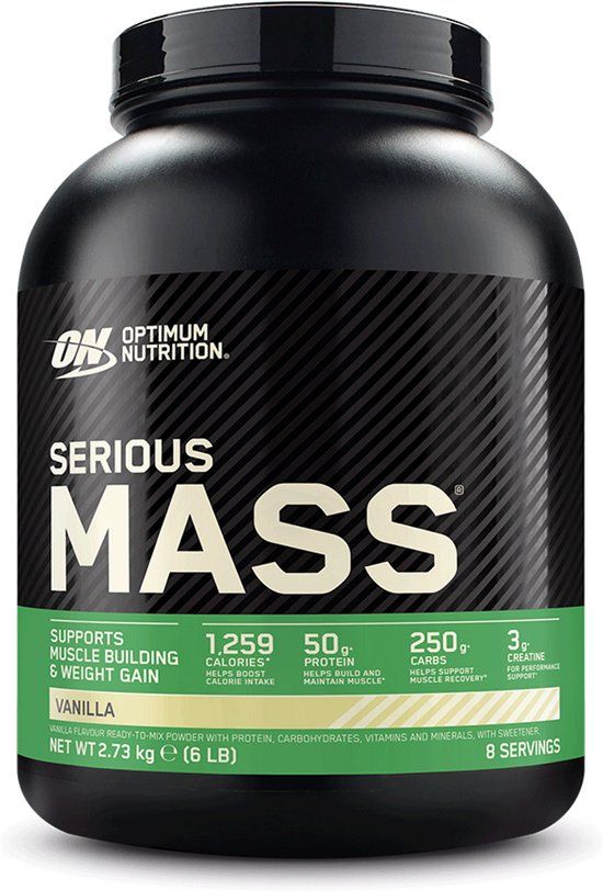 Optimum Nutrition Serious Mass Vanilla - 2,66kg