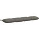 vidaXL Bankkussen VIANEN 100% Polyester Grijs 150 x 30 x 12 cm