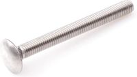 Intergard Slotbout RVS DIN 603 M8x60mm