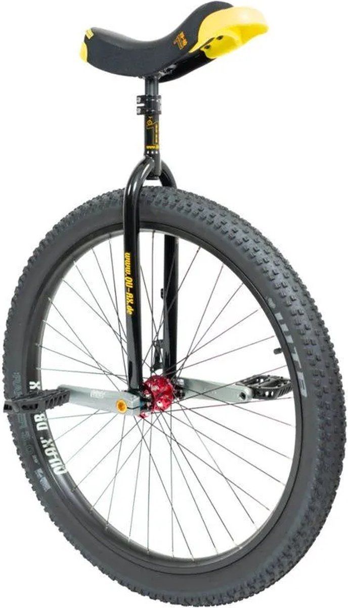 Quax heavy duty Muni Trial eenwieler 29 inch - Zwart - Aluminium - 7611847019143