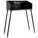 BBQ-Toro Dutch Oven table | 75 x 40 cm | Zwart | Stalen tafel voor braadpannen en grillaccessoires | Grilltafel met verstelbare poten | Vuurtafel en onderstel