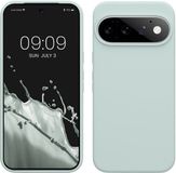 kwmobile telefoonhoesje geschikt voor Google Pixel 11 Pro XL - Hoesje met siliconen coating - Smartphone case in cool mint