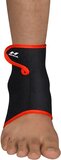 Nivia Orthopedische Insteek Enkelsteun - Zwart/Rood - Maat Klein