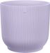 Elho Vibes Fold Rond 47 - Grand pot de fleurs d'intérieur - 100% plastique recyclé - Ø 47 x H 43.6 - Lilas doux
