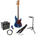 JET Guitars JPB-300 NBL R basse électrique set de démarrage