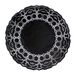Garcia de Pou Ronde Doilies, 30,5 cm, Papier, Zwart