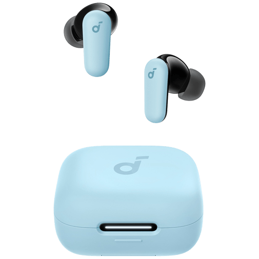 soundcore by Anker P30i Draadloze Oordopjes Blauw - Bluetooth 5.4 - ANC - 45 uur accuduur - IP54