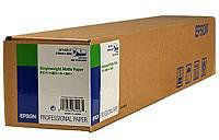 Epson Singleweight Matte Paper Roll, 24" x 40 m, 120g/m²